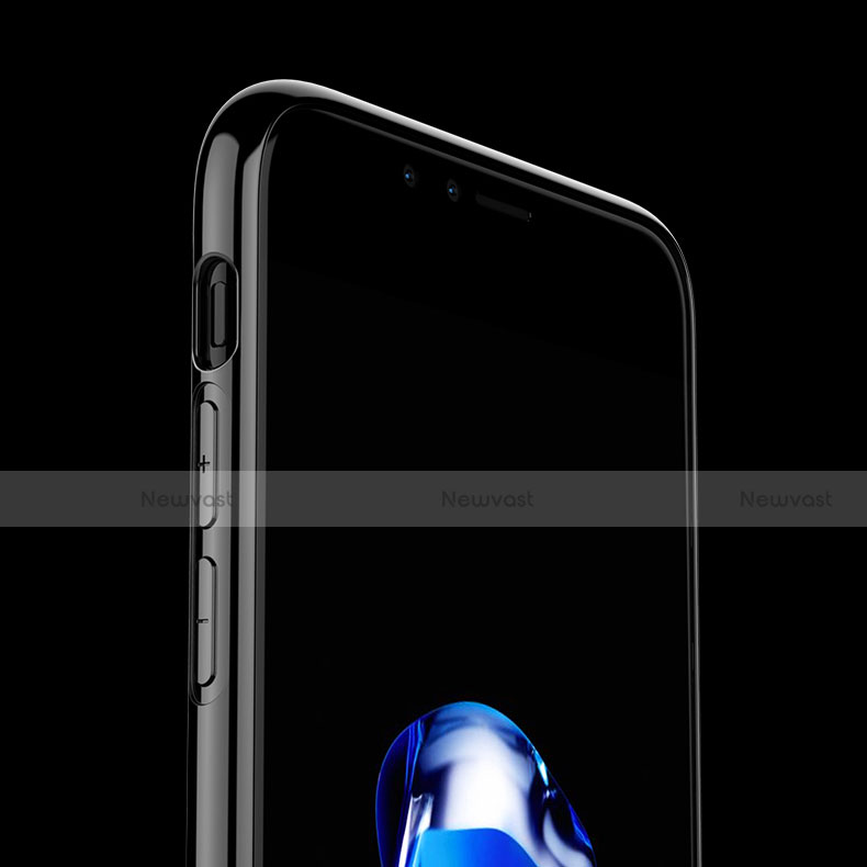 Ultra-thin Transparent TPU Soft Case T10 for Apple iPhone XR Black