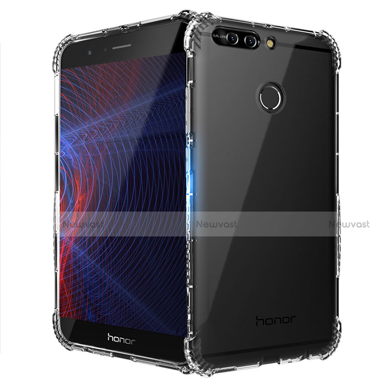 Ultra-thin Transparent TPU Soft Case T10 for Huawei Honor 8 Pro Clear