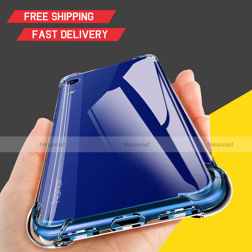 Ultra-thin Transparent TPU Soft Case T10 for Huawei Honor 8A Clear