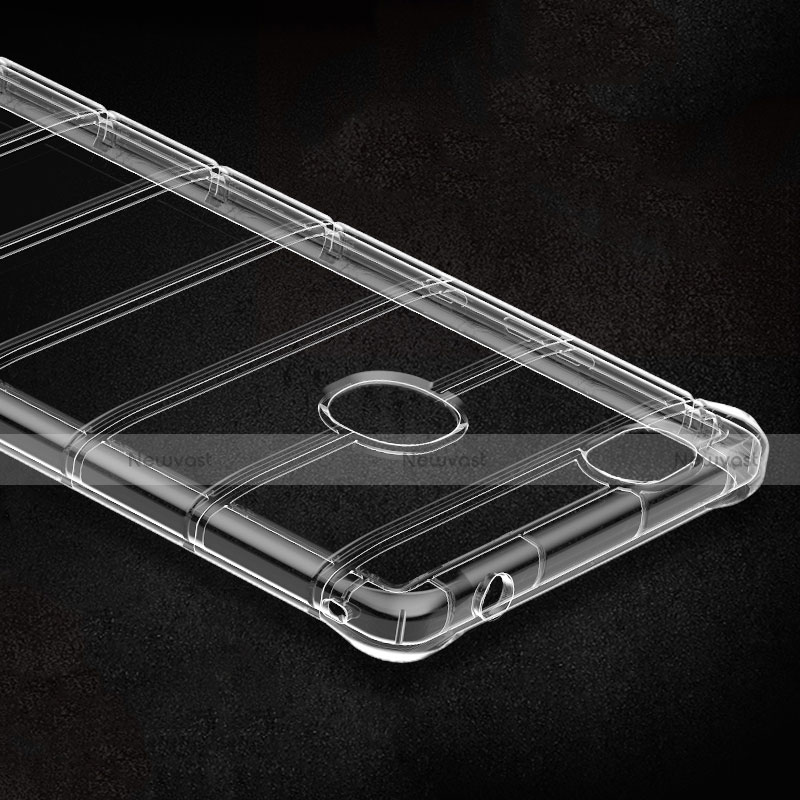 Ultra-thin Transparent TPU Soft Case T10 for Huawei Honor V8 Max Clear