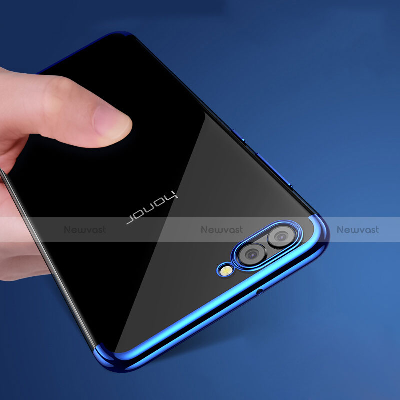 Ultra-thin Transparent TPU Soft Case T10 for Huawei Honor View 10 Blue