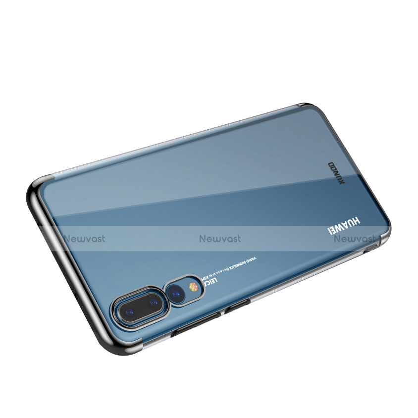 Ultra-thin Transparent TPU Soft Case T10 for Huawei P20 Pro Black