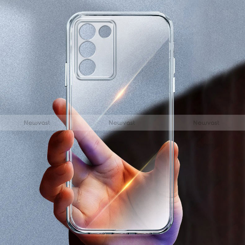 Ultra-thin Transparent TPU Soft Case T10 for Oppo K9S 5G Clear