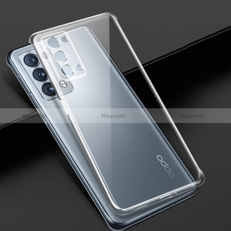 Ultra-thin Transparent TPU Soft Case T10 for Oppo Reno6 Pro 5G Clear