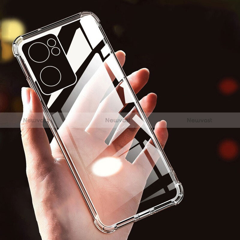 Ultra-thin Transparent TPU Soft Case T10 for Oppo Reno7 SE 5G Clear