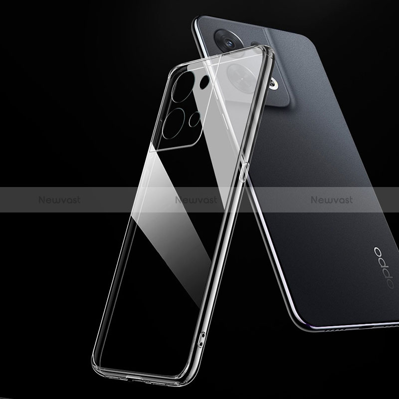 Ultra-thin Transparent TPU Soft Case T10 for Oppo Reno8 Pro+ Plus 5G Clear