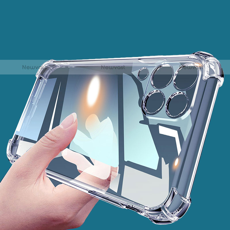 Ultra-thin Transparent TPU Soft Case T10 for Samsung Galaxy A12 Clear