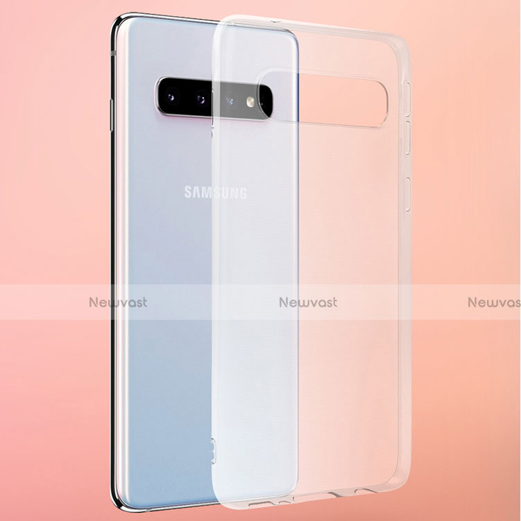 Ultra-thin Transparent TPU Soft Case T10 for Samsung Galaxy S10 Clear