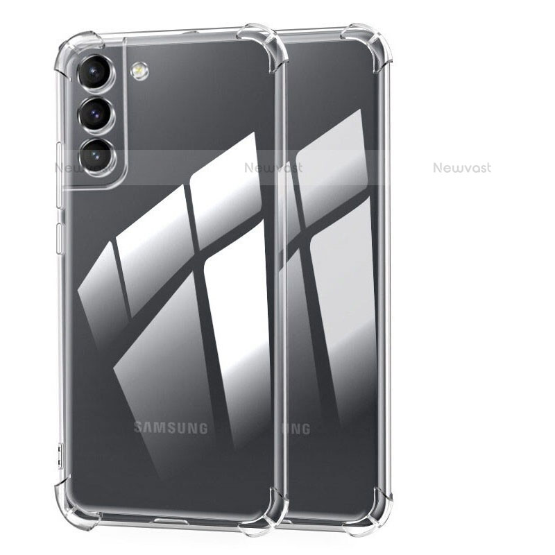 Ultra-thin Transparent TPU Soft Case T10 for Samsung Galaxy S21 FE 5G Clear