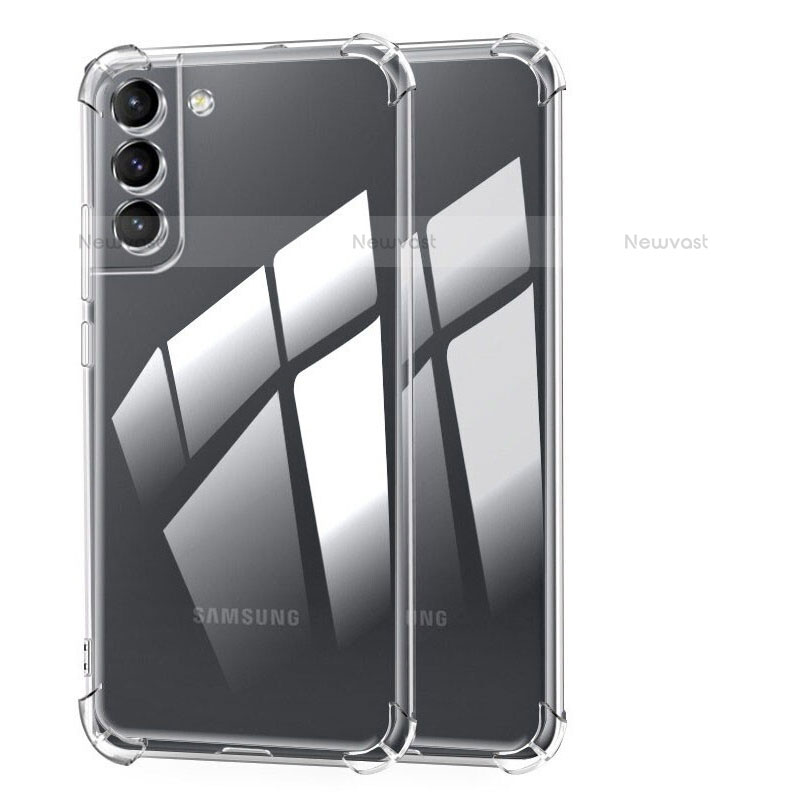 Ultra-thin Transparent TPU Soft Case T10 for Samsung Galaxy S22 Plus 5G Clear