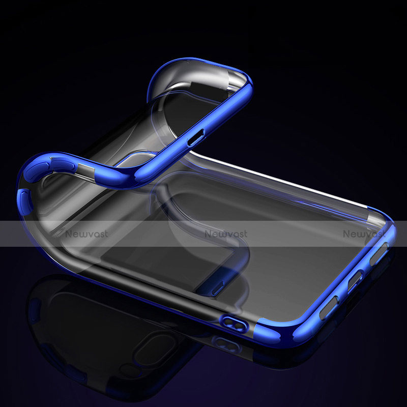 Ultra-thin Transparent TPU Soft Case T10 for Xiaomi Mi 6 Blue