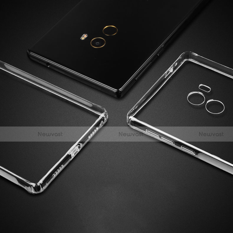 Ultra-thin Transparent TPU Soft Case T10 for Xiaomi Mi Mix 2 Clear