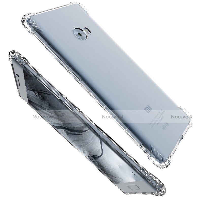Ultra-thin Transparent TPU Soft Case T10 for Xiaomi Mi Note 2 Clear