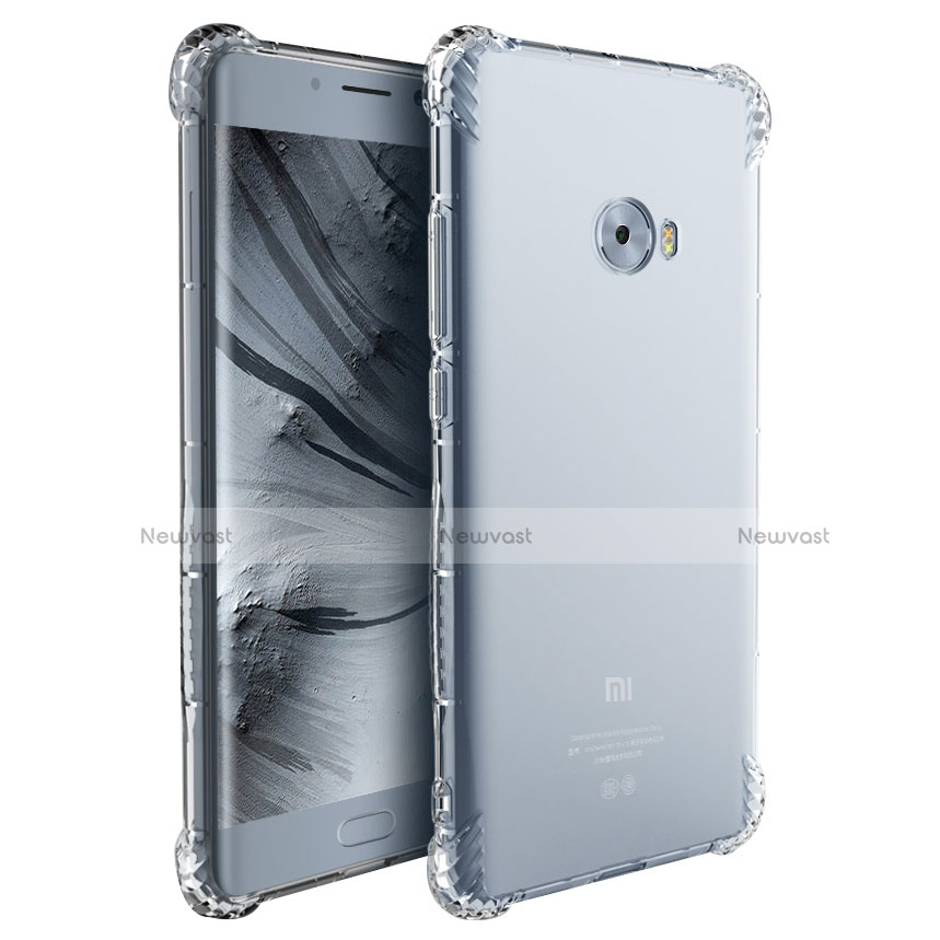 Ultra-thin Transparent TPU Soft Case T10 for Xiaomi Mi Note 2 Clear