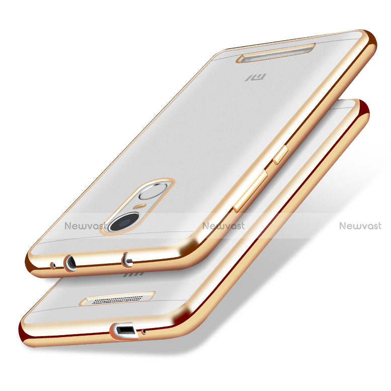 Ultra-thin Transparent TPU Soft Case T10 for Xiaomi Redmi Note 3 Gold