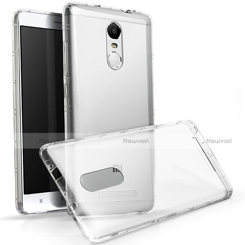 Ultra-thin Transparent TPU Soft Case T10 for Xiaomi Redmi Note 3 Pro Clear