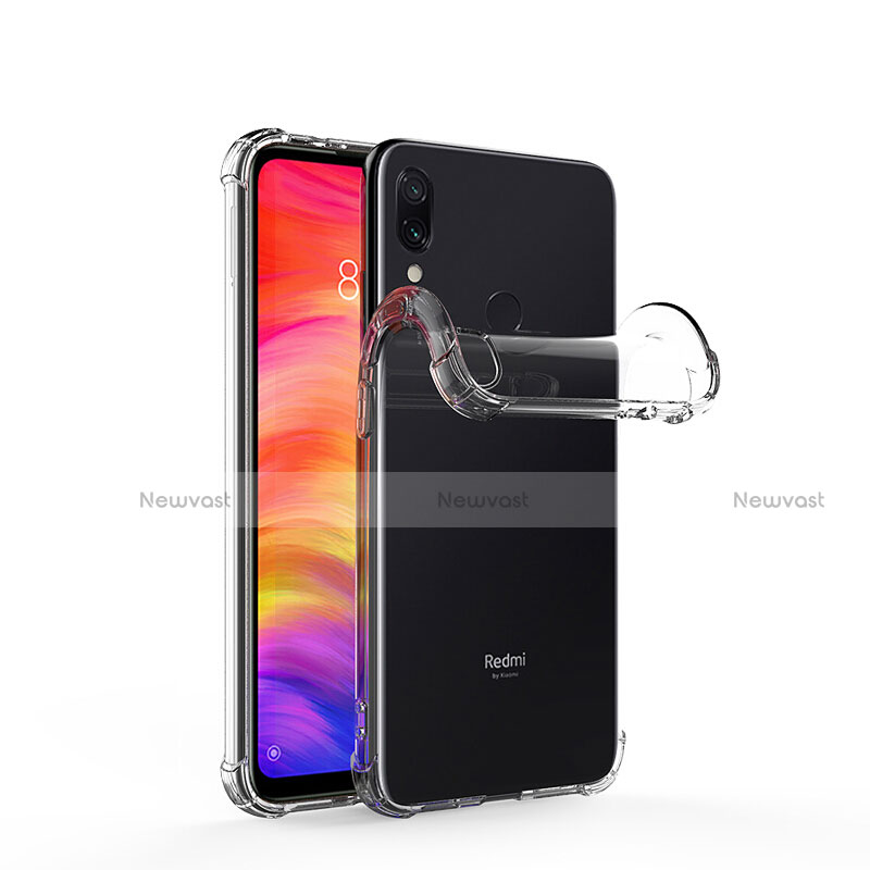 Ultra-thin Transparent TPU Soft Case T10 for Xiaomi Redmi Note 7 Clear