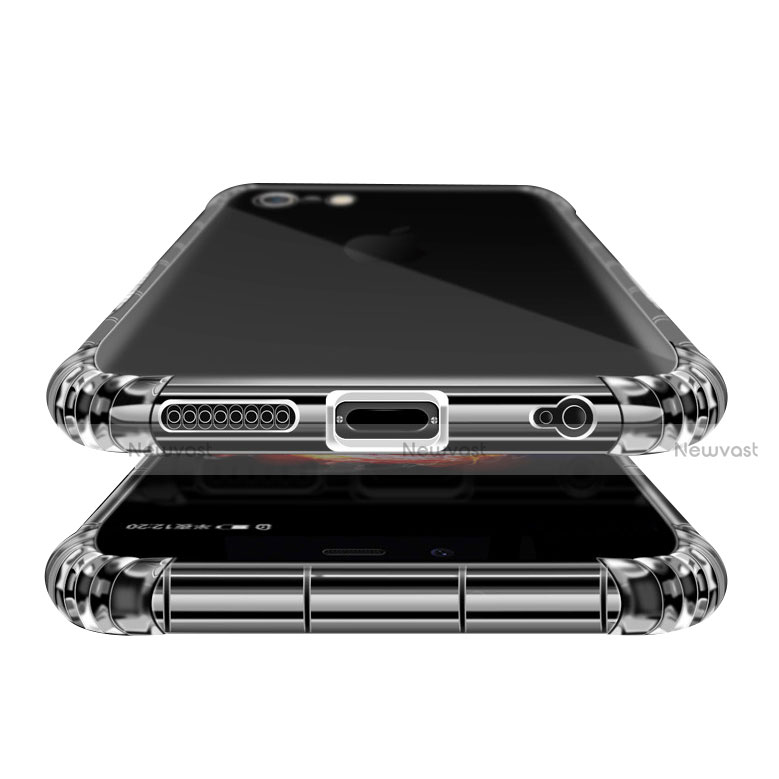 Ultra-thin Transparent TPU Soft Case T11 for Apple iPhone 6 Plus Blue