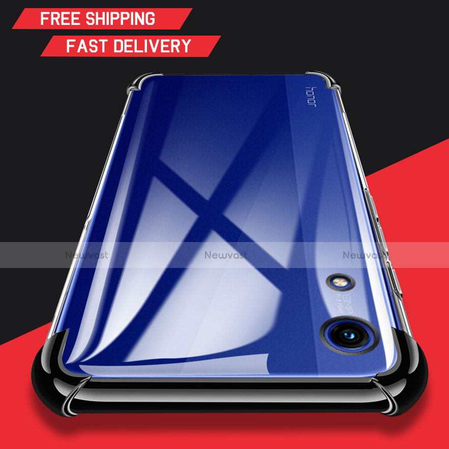 Ultra-thin Transparent TPU Soft Case T11 for Huawei Honor 8A Black