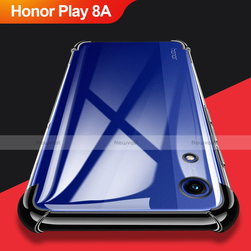 Ultra-thin Transparent TPU Soft Case T11 for Huawei Honor Play 8A Black