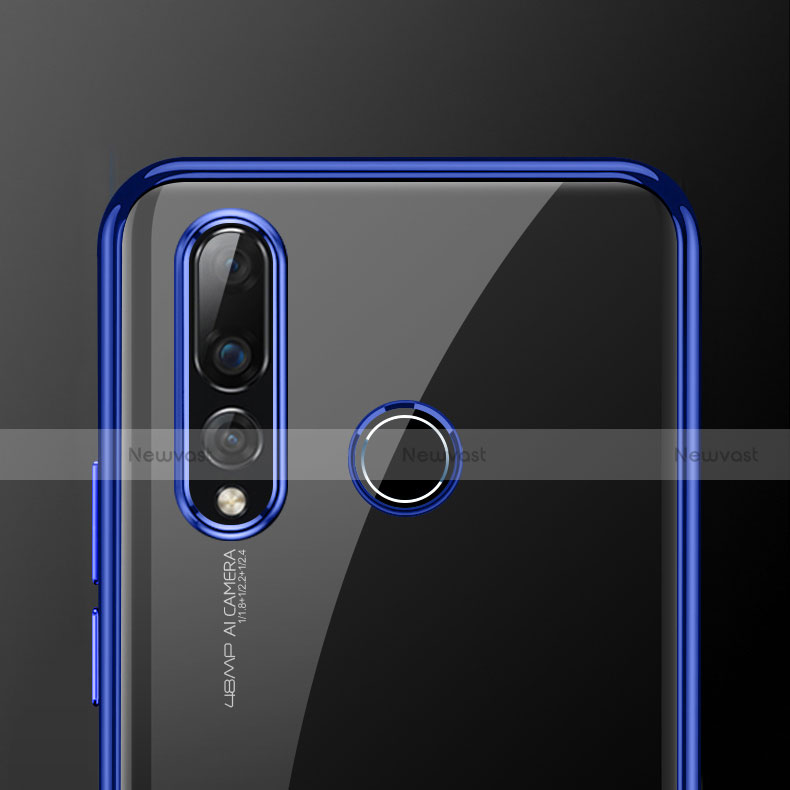 Ultra-thin Transparent TPU Soft Case T11 for Huawei Nova 4 Blue