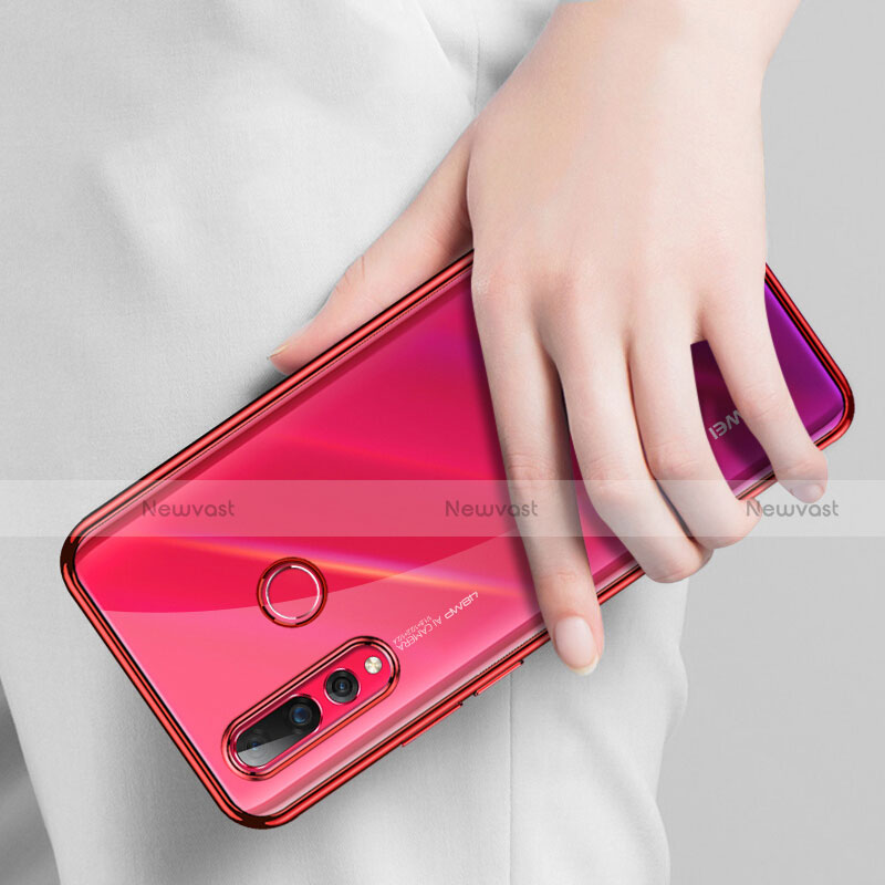 Ultra-thin Transparent TPU Soft Case T11 for Huawei Nova 4 Red