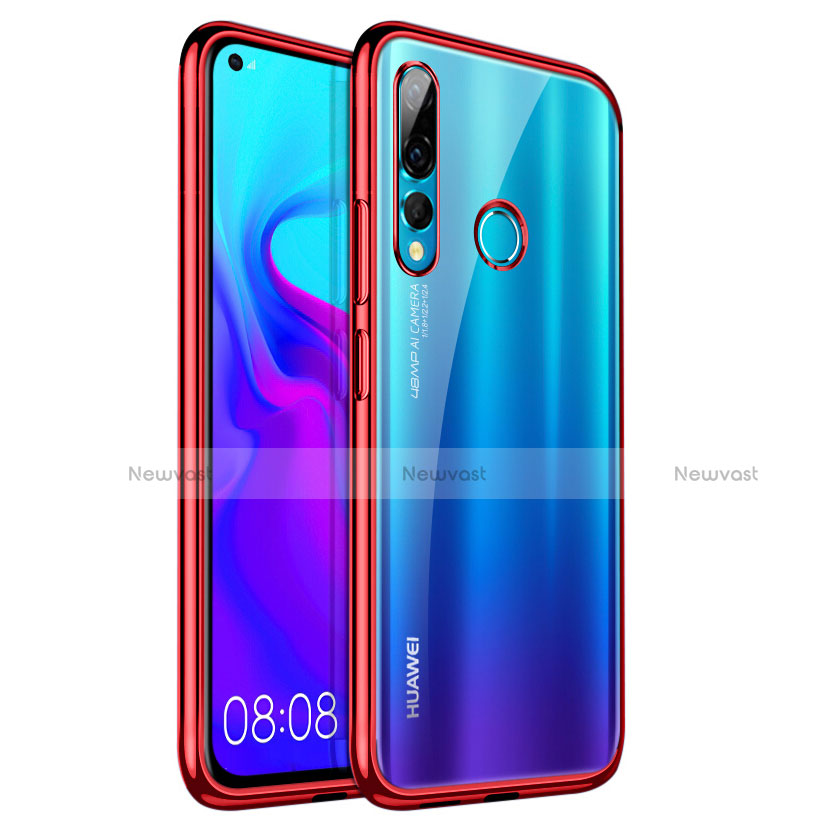 Ultra-thin Transparent TPU Soft Case T11 for Huawei Nova 4 Red