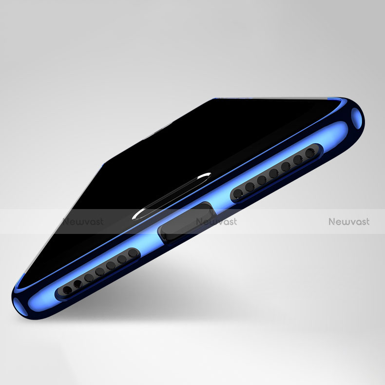 Ultra-thin Transparent TPU Soft Case T11 for Huawei P20 Pro Blue