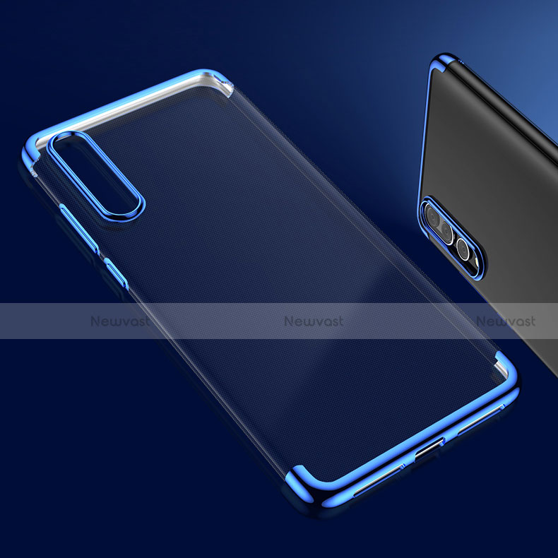 Ultra-thin Transparent TPU Soft Case T11 for Huawei P20 Pro Blue