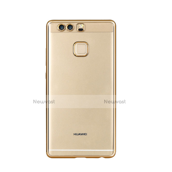 Ultra-thin Transparent TPU Soft Case T11 for Huawei P9 Plus Gold