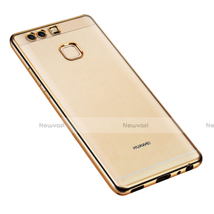 Ultra-thin Transparent TPU Soft Case T11 for Huawei P9 Plus Gold