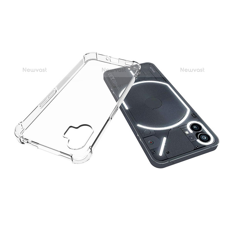 Ultra-thin Transparent TPU Soft Case T11 for Nothing Phone 1 Clear