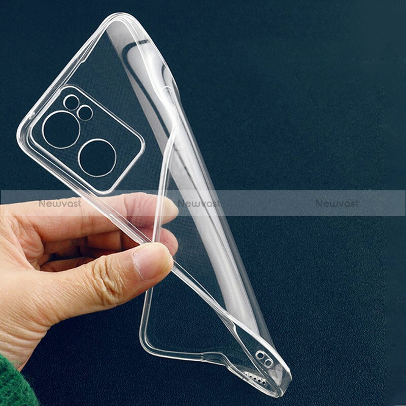 Ultra-thin Transparent TPU Soft Case T11 for Oppo Find X5 Lite 5G Clear