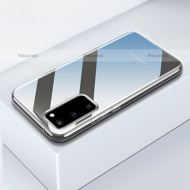 Ultra-thin Transparent TPU Soft Case T11 for Samsung Galaxy S20 5G Clear