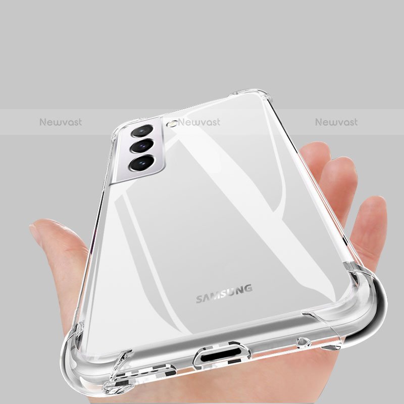 Ultra-thin Transparent TPU Soft Case T11 for Samsung Galaxy S21 FE 5G Clear