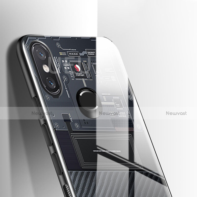 Ultra-thin Transparent TPU Soft Case T11 for Xiaomi Mi 8 Black