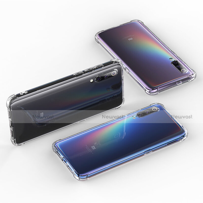 Ultra-thin Transparent TPU Soft Case T11 for Xiaomi Mi 9 Pro 5G Clear