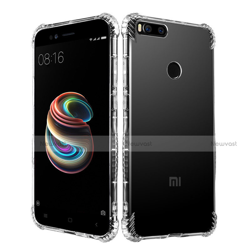 Ultra-thin Transparent TPU Soft Case T11 for Xiaomi Mi A1 Clear