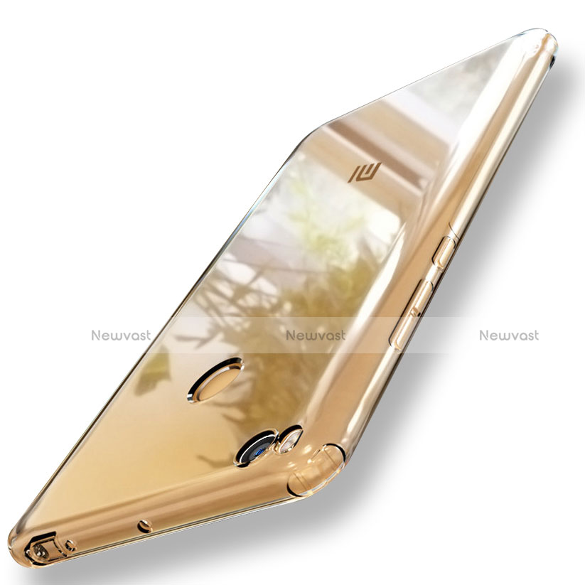 Ultra-thin Transparent TPU Soft Case T11 for Xiaomi Mi Max 2 Clear