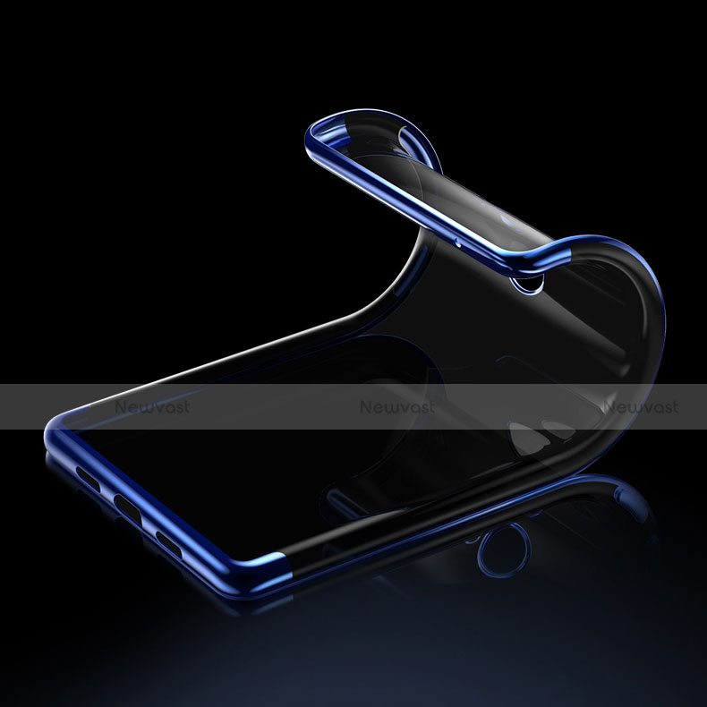 Ultra-thin Transparent TPU Soft Case T11 for Xiaomi Mi Mix 2 Blue