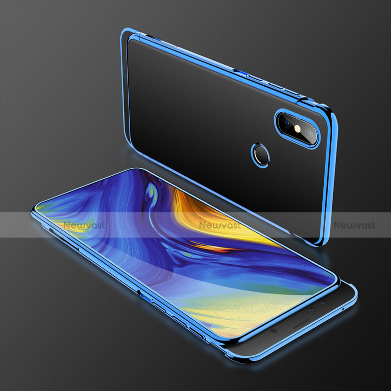 Ultra-thin Transparent TPU Soft Case T11 for Xiaomi Mi Mix 3 Blue