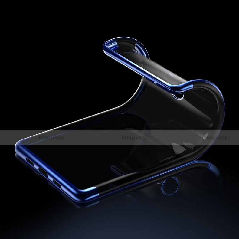 Ultra-thin Transparent TPU Soft Case T11 for Xiaomi Mi Mix Evo Blue