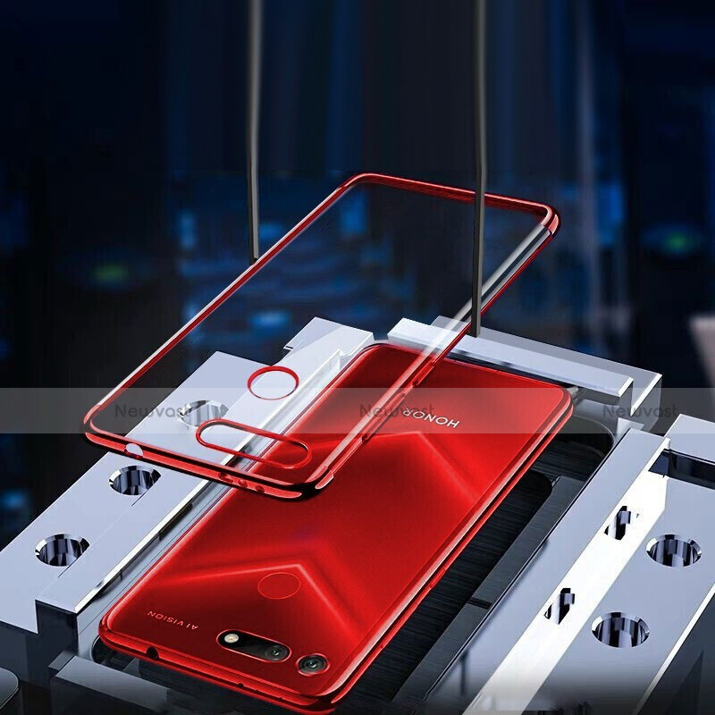 Ultra-thin Transparent TPU Soft Case T12 for Huawei Honor V20 Red