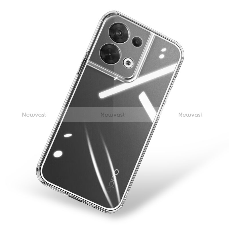 Ultra-thin Transparent TPU Soft Case T12 for Oppo Reno8 Pro 5G Clear