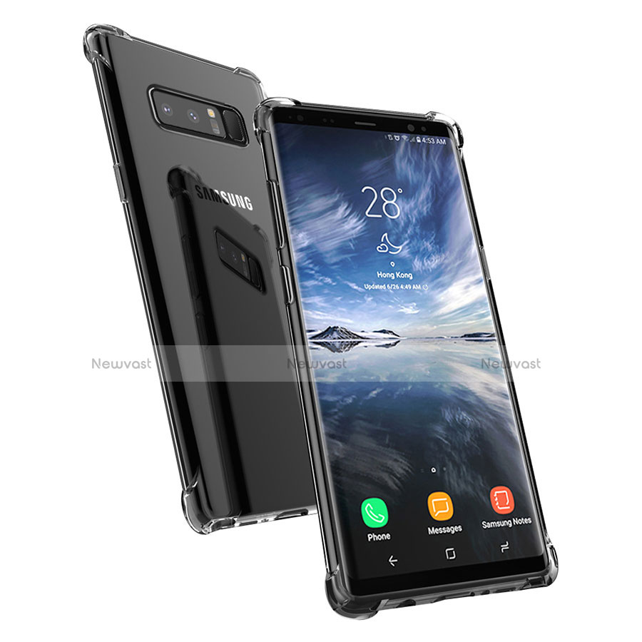 Ultra-thin Transparent TPU Soft Case T12 for Samsung Galaxy Note 8 Clear