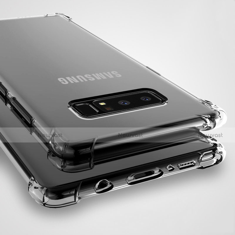 Ultra-thin Transparent TPU Soft Case T12 for Samsung Galaxy Note 8 Clear