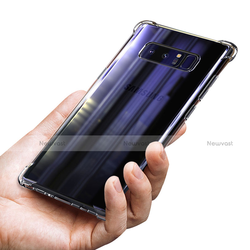 Ultra-thin Transparent TPU Soft Case T12 for Samsung Galaxy Note 8 Clear