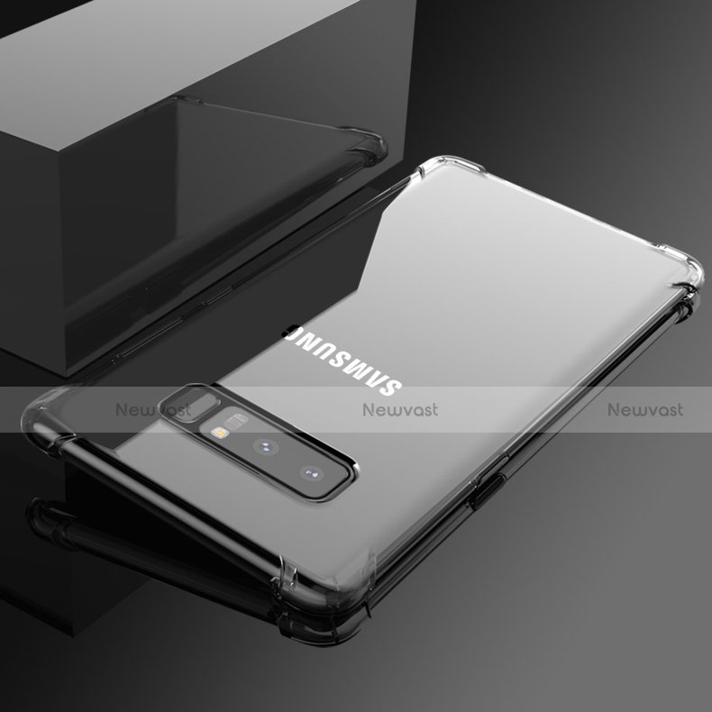 Ultra-thin Transparent TPU Soft Case T12 for Samsung Galaxy Note 8 Duos N950F Clear
