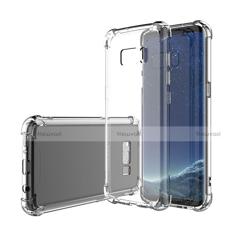 Ultra-thin Transparent TPU Soft Case T12 for Samsung Galaxy S8 Plus Clear