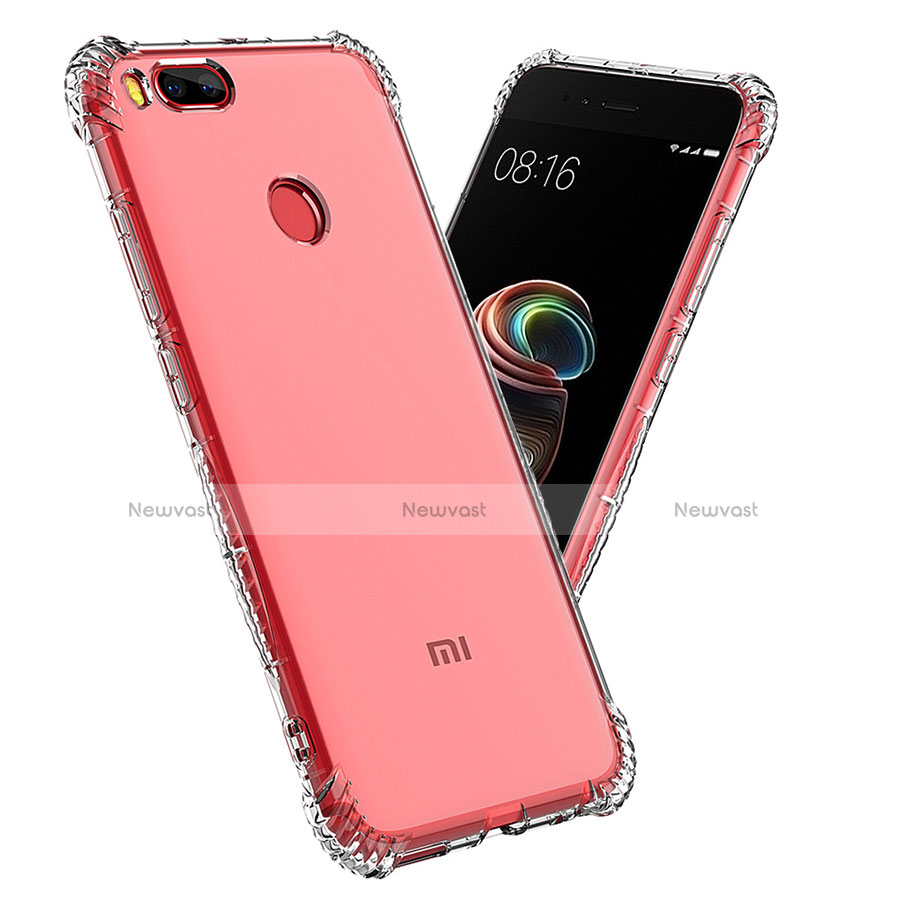 Ultra-thin Transparent TPU Soft Case T12 for Xiaomi Mi A1 Clear